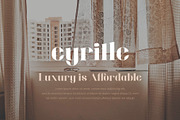Capline - Stylish Serif Font, a Serif Font by Aqeel_Art (Thumbnail 3 of 11)