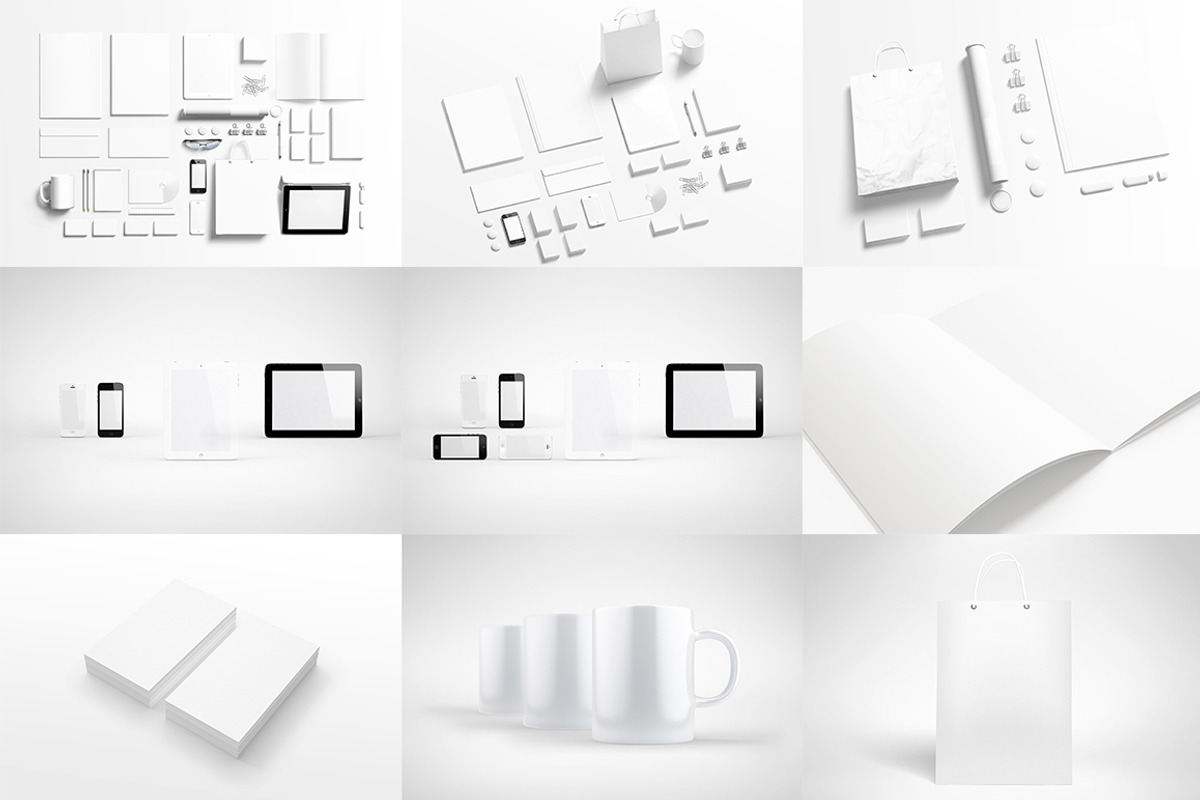 Branding elements mock-ups, a Cups & Container Mockup by ItemBridge (Photo 5 of 5)