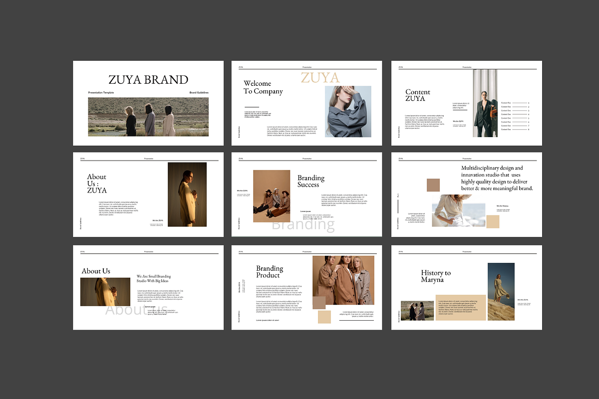 Zuya Google Slide Template, a Presentation Template by Spesifikstd (Photo 2 of 5)
