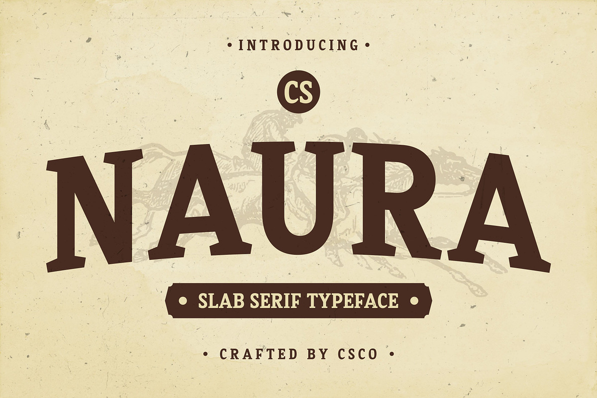 CS Naura – Bold Font, a Serif Font by Craft Supply Co. (Photo 1 of 8)