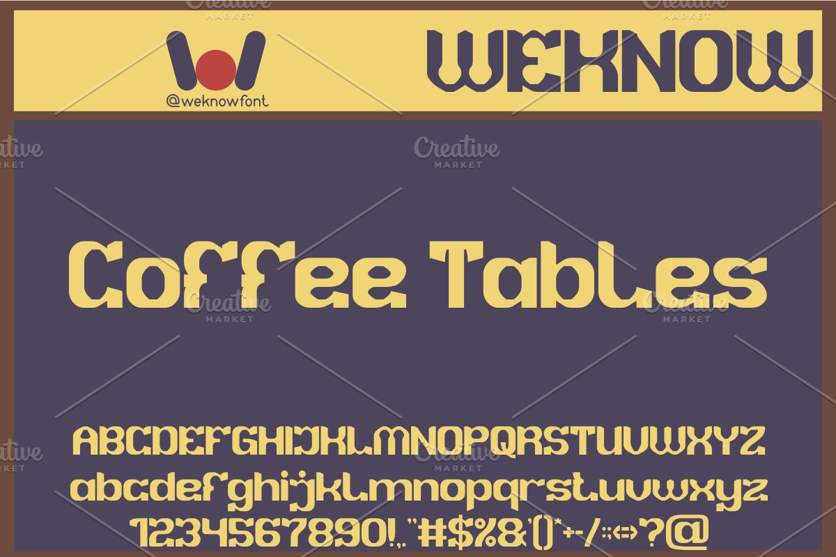 Rosted Almond font, a Font by weknow (Photo 3 of 8)