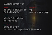 Flaroyat - Display Horror Font, a Handwritten Font by trabaskriya (Thumbnail 7 of 7)