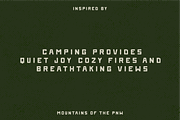CAMPGROUNDS FONT, a Font by Studio Alexander (Thumbnail 6 of 7)