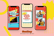 Smiley - Instagram Stories and Post, a Social Media Template by MYDesign (Thumbnail 2 of 5)