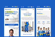 Cleansa – Cleaning Service Website, a Landing Page Template by TemplatePlus.net (Thumbnail 4 of 4)