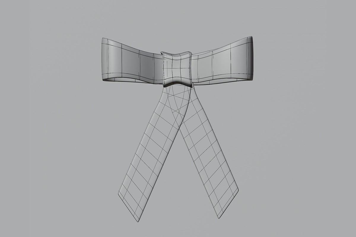 Ribbon 3d model, an Object 3D Model by fahad121 (Photo 4 of 6)