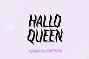 HalloQueen / Spooky Halloween font, a Handwritten Font by supfonts (Thumbnail 1 of 7)
