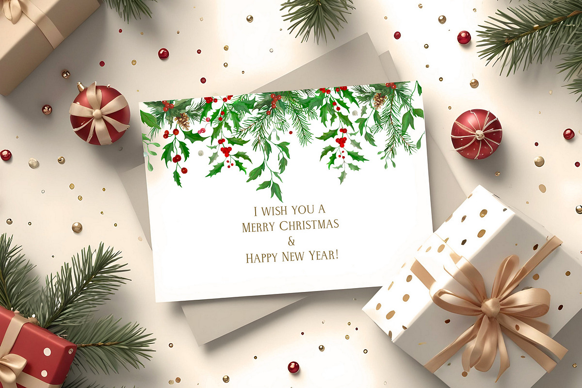 Merry Christmas, a Seasonal Illustration by Vasmila (Photo 11 of 11)