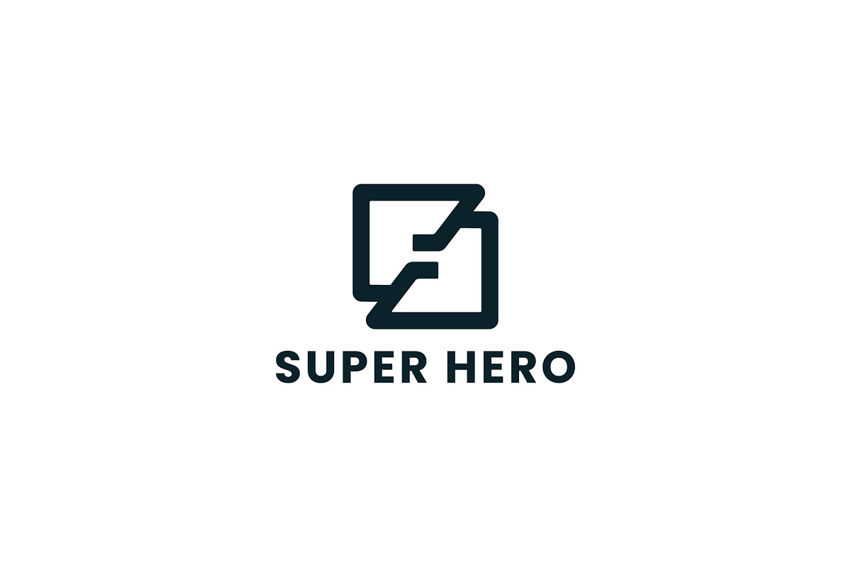Super hero logo, a Branding & Logo Template by gagego (Photo 1 of 2)