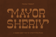 Mayor Sheriv A Modern Serif Font, a Serif Font by Storytype Studio (Thumbnail 1 of 15)
