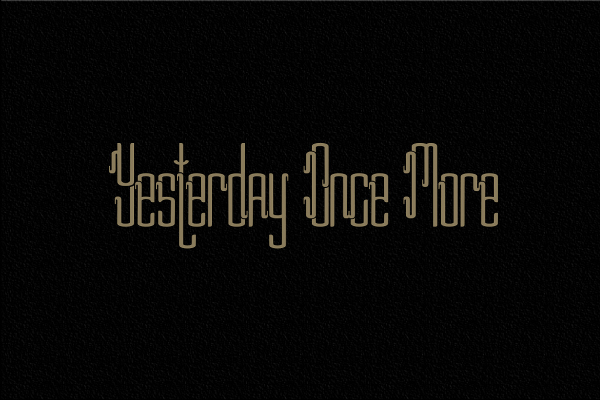 Ray Paterson Typeface preview 2