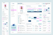 Schola – School Management Dashboard, an UI Kit Template by peterdraw (Thumbnail 5 of 7)