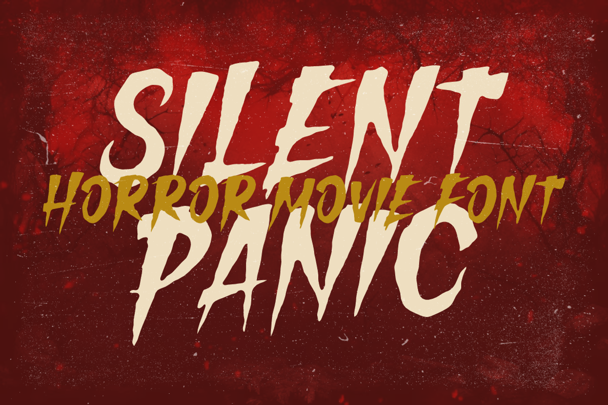 Danger Burnout - Horror Movie Font, a Font by PutraCetol Studio (Photo 2 of 5)