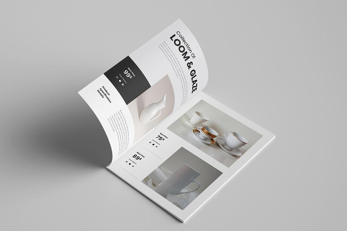 Catalog Brochure Template, a Brochure Template by Spark_Creative (Photo 5 of 12)