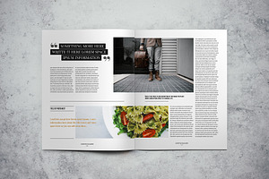 Lifestyle Magazine Indesign Template