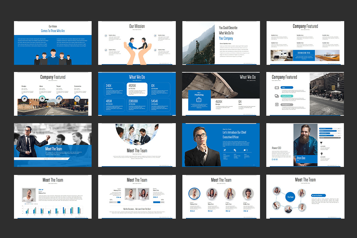Business Call Keynote Template, a Presentation Template by Stock Shape (Photo 3 of 4)