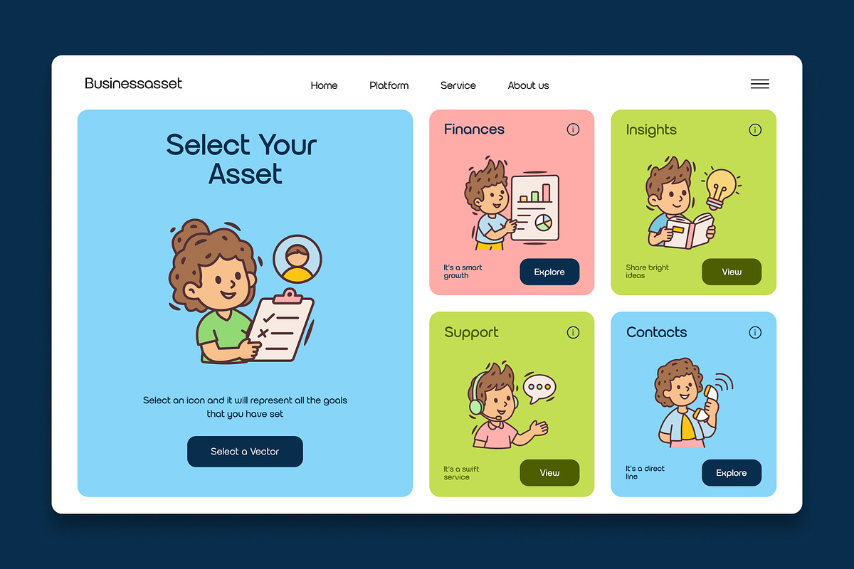 300 Business Flat Icons, an Emoji Icon by Prosymbols (Photo 8 of 15)