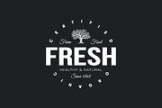 Organic natural food tree logo, a Food Illustration by provector (Thumbnail 3 of 4)