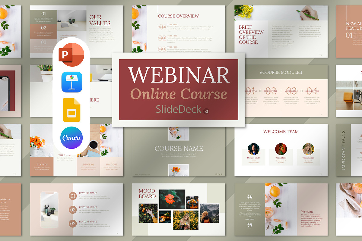 Masterclass Webinar Presentation, a Presentation Template by AdrianDragne (Photo 1 of 10)