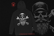 10 Bundle Dark Art Mechanic Skull, an Illustration by Morspective (Thumbnail 4 of 7)