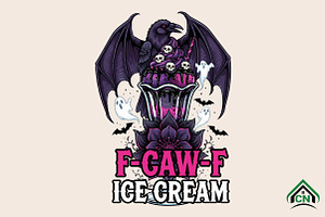 F-CAW-F Ice Cream PNG, an Illustration by Craft Nest