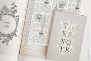 The Digital Florist Vintage Garden, an Illustration by Sophia J Caldwell (Thumbnail 8 of 20)