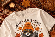 Fall Raccoon 16 PNG Cute Designs, an Animal Illustration by ElDesignState (Thumbnail 12 of 21)