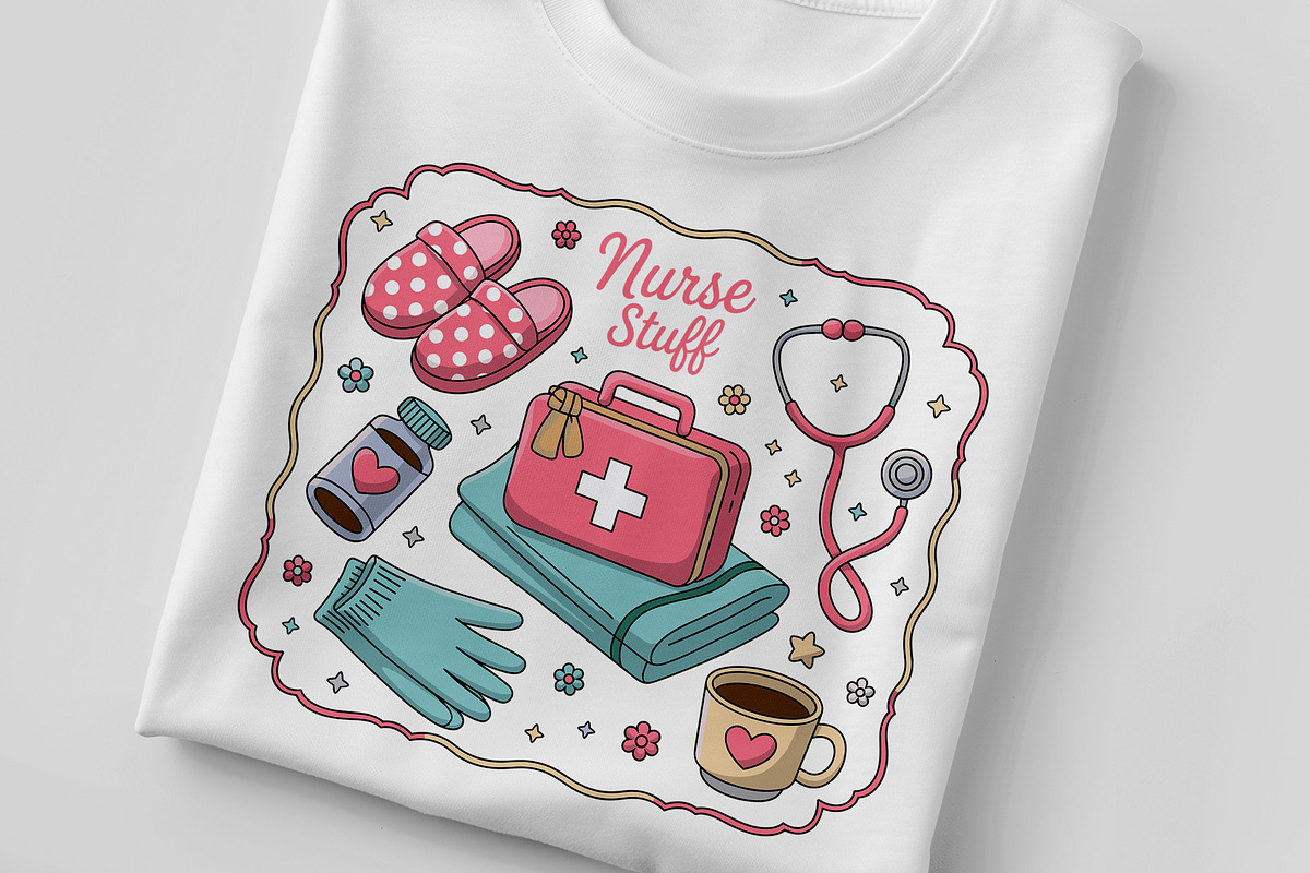 Nurse Stuff Png Registered Nurse Png, a Seasonal Illustration by Unique Design Team (Photo 6 of 7)