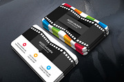 Movie Business Card, a Business Card Template by xnorpix (Thumbnail 1 of 2)