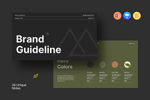 Brand Guideline Presentation, a Templates & Theme by Slide_Genius1