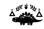 Cute dinosaur nursery decor design, an Icon by Amazin_art (Thumbnail 35 of 36)