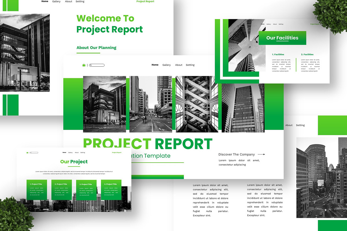 Project Report - Business GSL, a Presentation Template by Deepslide Studio (Photo 4 of 6)