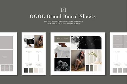 Brand Mood & Style Board Template