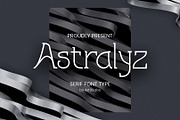 Astralyz Serif Font Type, a Serif Font by ArtiXLabs (Thumbnail 1 of 10)
