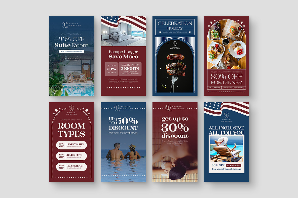 American USA Social Media Posts, a Social Media Template by BrandPacks (Photo 5 of 5)