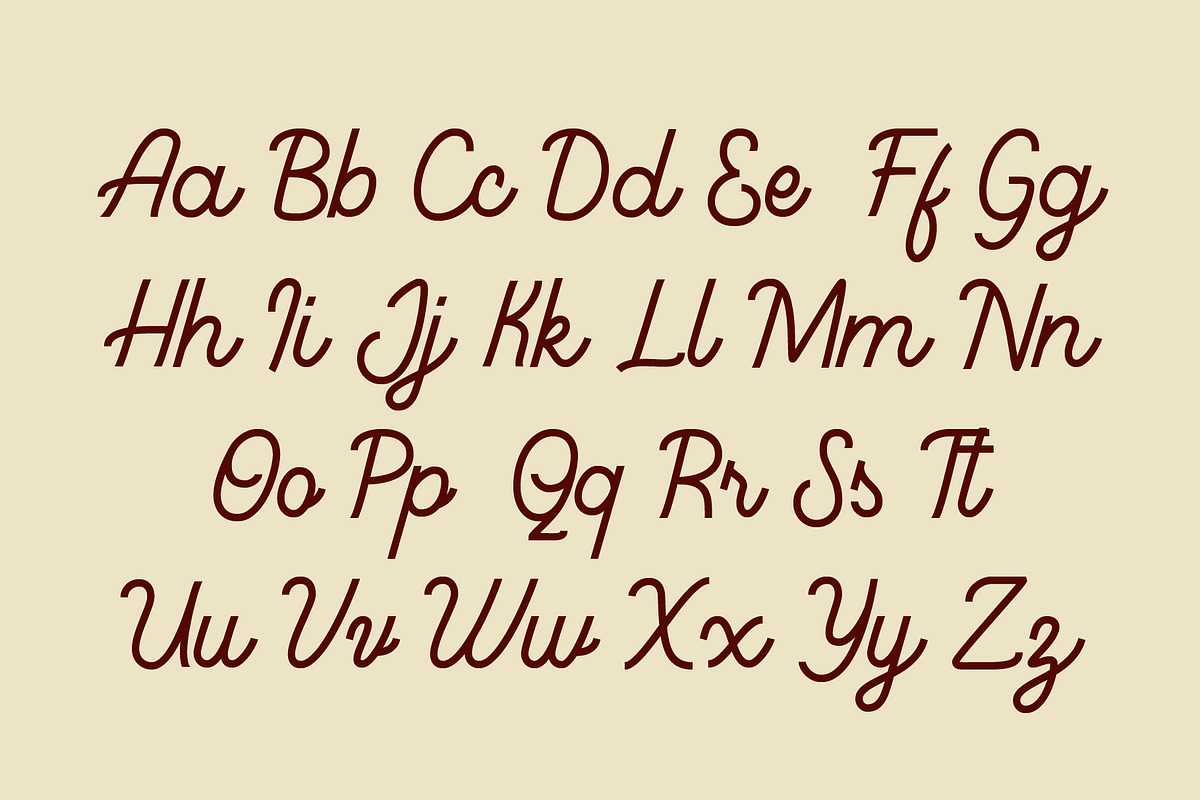 SFC Onthehill, a Script Font by Skilline Supply Co. (Photo 2 of 7)