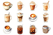 Coffee Clipart, Coffee Mug Clipart, an Illustration by Design Market (Thumbnail 4 of 4)