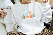 Cute Boho Christmas Clipart, an Illustration by Sublimation Artist (Thumbnail 4 of 6)