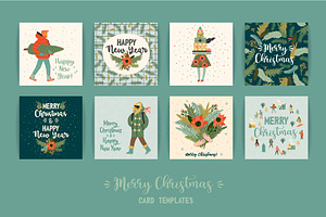 Merry Christmas Vector Collection