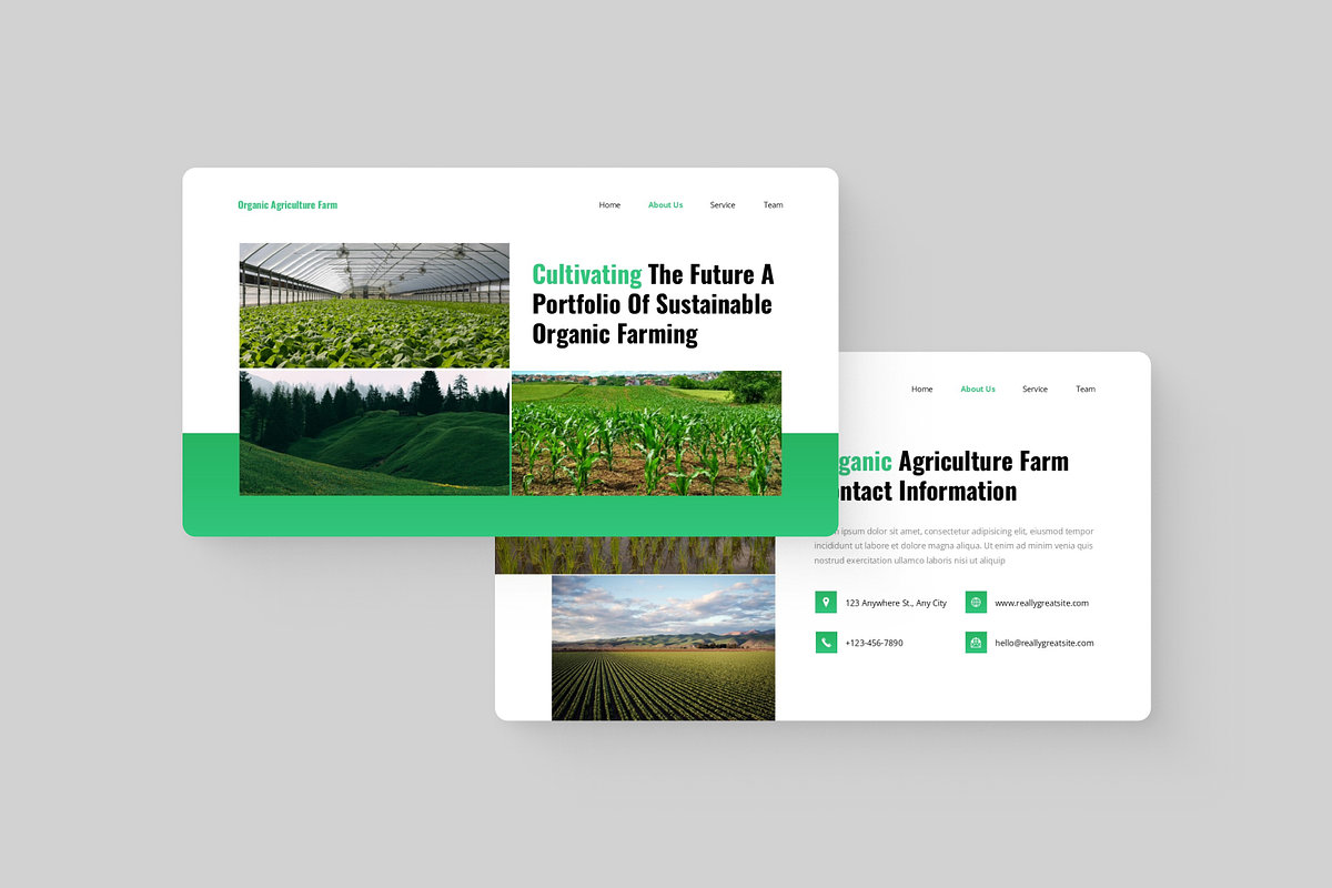 Organic Agriculture Farm Keynote, a Presentation Template by Annora Studio (Photo 2 of 5)