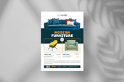 Furniture sale flyer design, a Flyer Template by Tanmoy Topu (Thumbnail 3 of 11)
