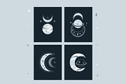 Night dreamers digital bundle., a Decorative Illustration by Unicornspedia (Thumbnail 5 of 5)