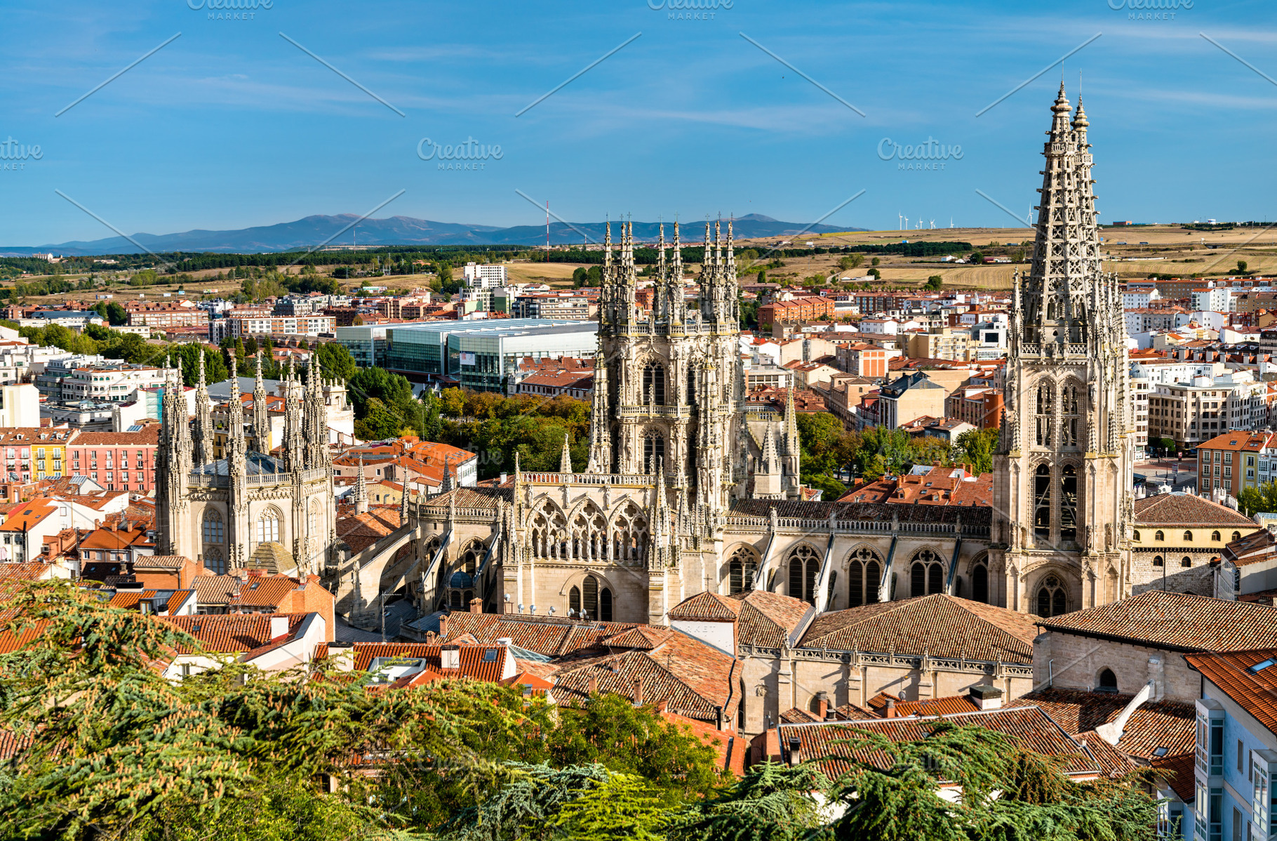 Burgos cathedral in spain containing burgos, spain, and cathedral, an Architecture Photo by Leonid Andronov
