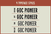 GDC PIONEER | Vintage Font, a Sans Serif Font by GriffinDesignCompany (Thumbnail 4 of 9)