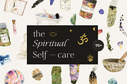 The Spiritual Self-Care rituals, a Healthcare Illustration by Lana Elanor (Thumbnail 9 of 9)