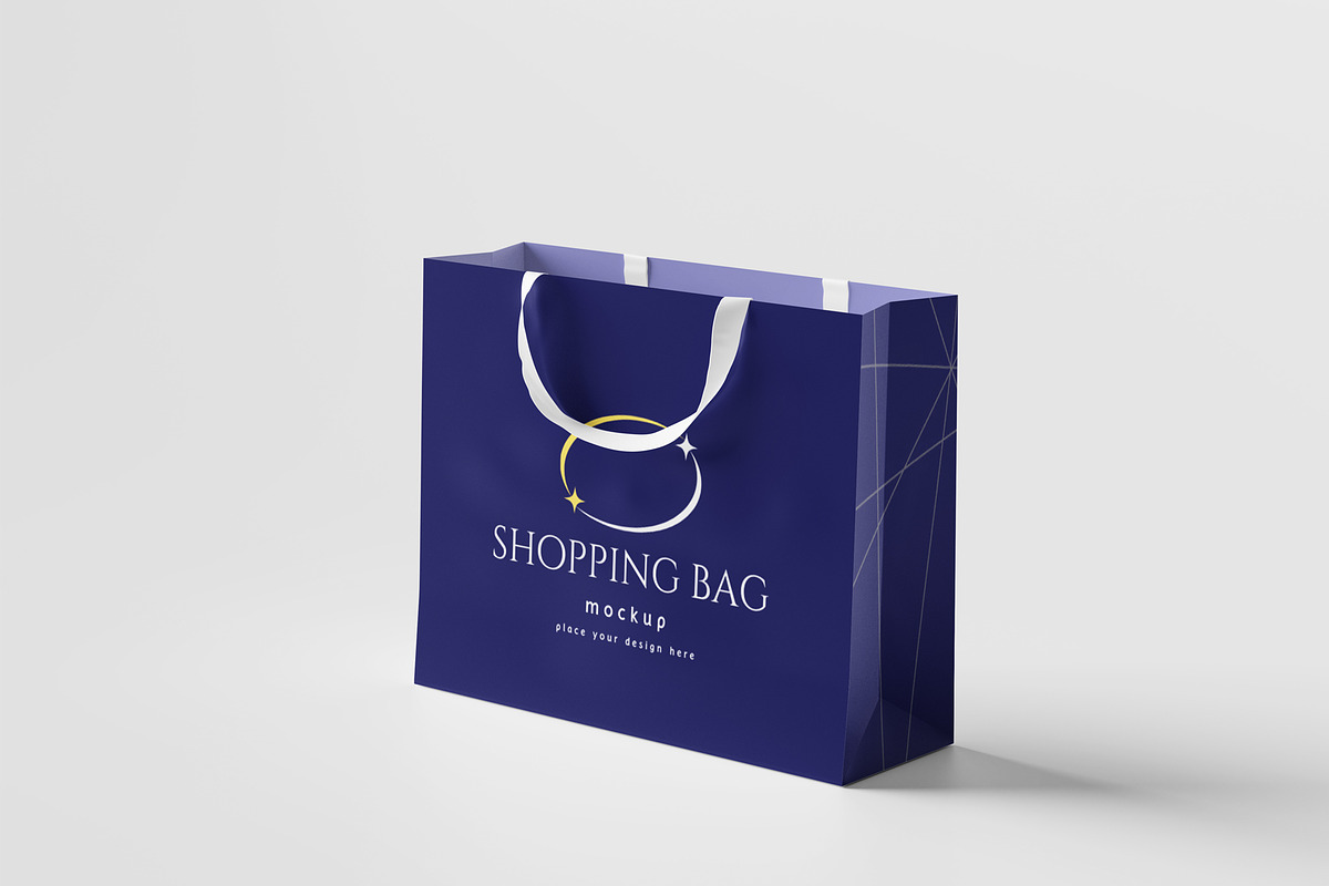 Shopping Bag Mockup Set, a Packaging Mockup by Custom.scene (Photo 4 of 13)