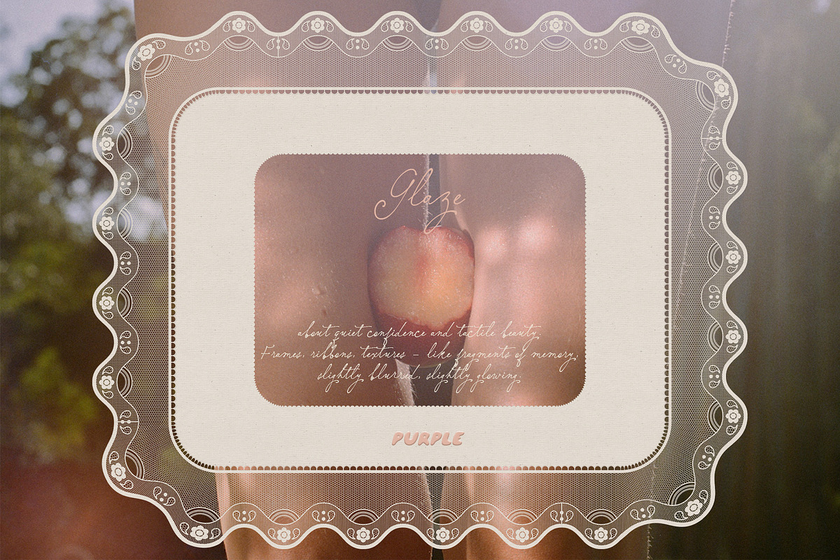 Glaze: Collage Kit with Frames, an Object Graphic by Purple (Photo 3 of 13)