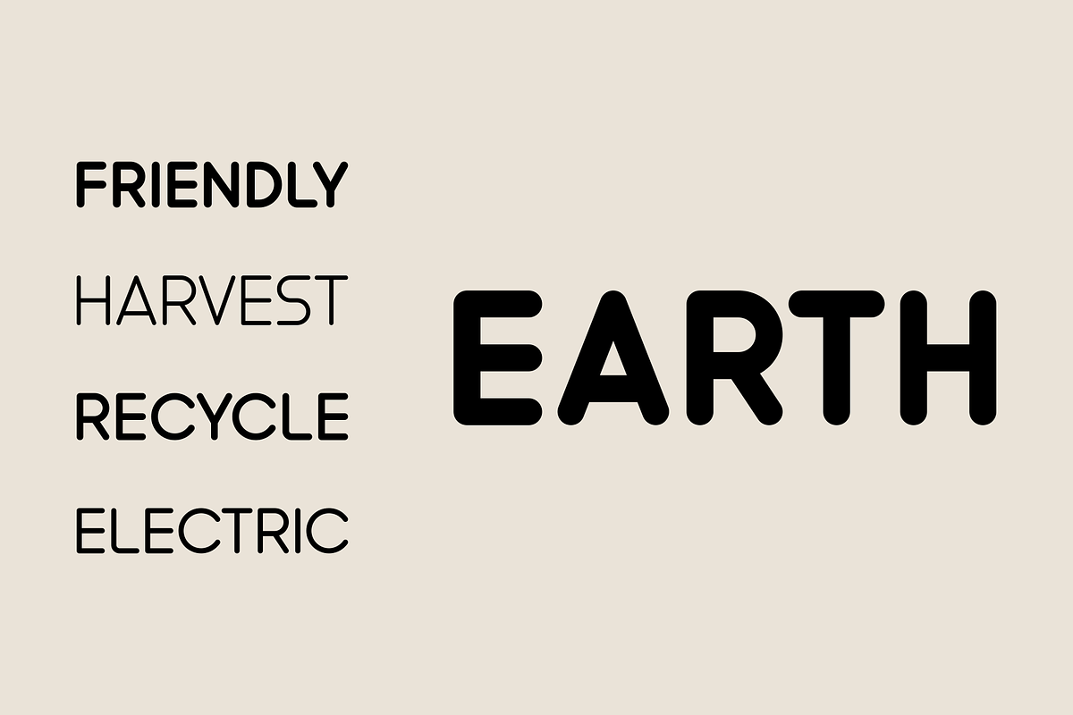 Voluta – Font Family, a Sans Serif Font by Stefano Giliberti (Photo 5 of 10)