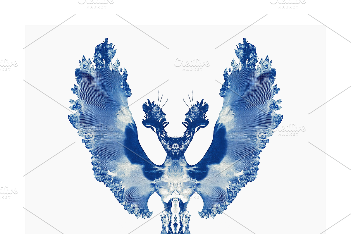 Tona Co. Totemic Cyanotype Inkblots, an Animal Illustration by milatovar (Photo 13 of 19)