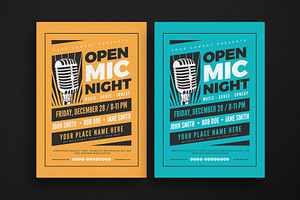 Open Mic Night Flyer